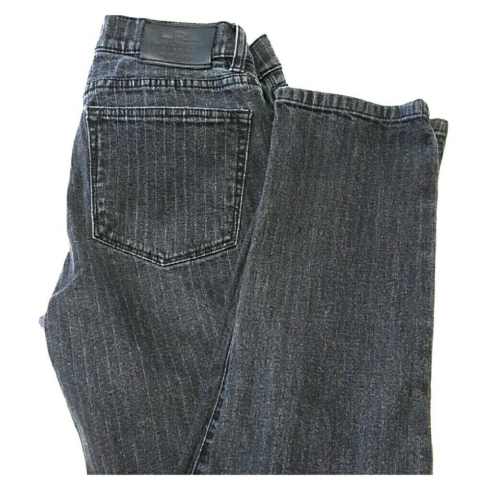🏇Ralph Lauren Jeans Company Stripe Stretch Denim